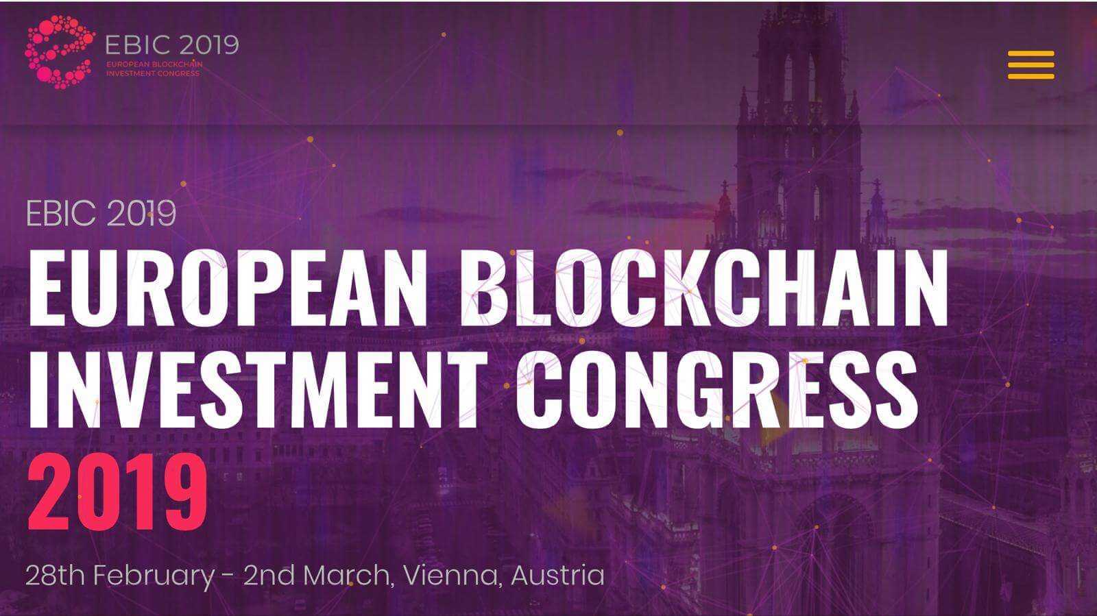 European Blockchain Investment Congress 2019