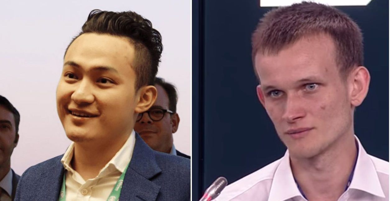 Vitalik Buterin and Justin Sun