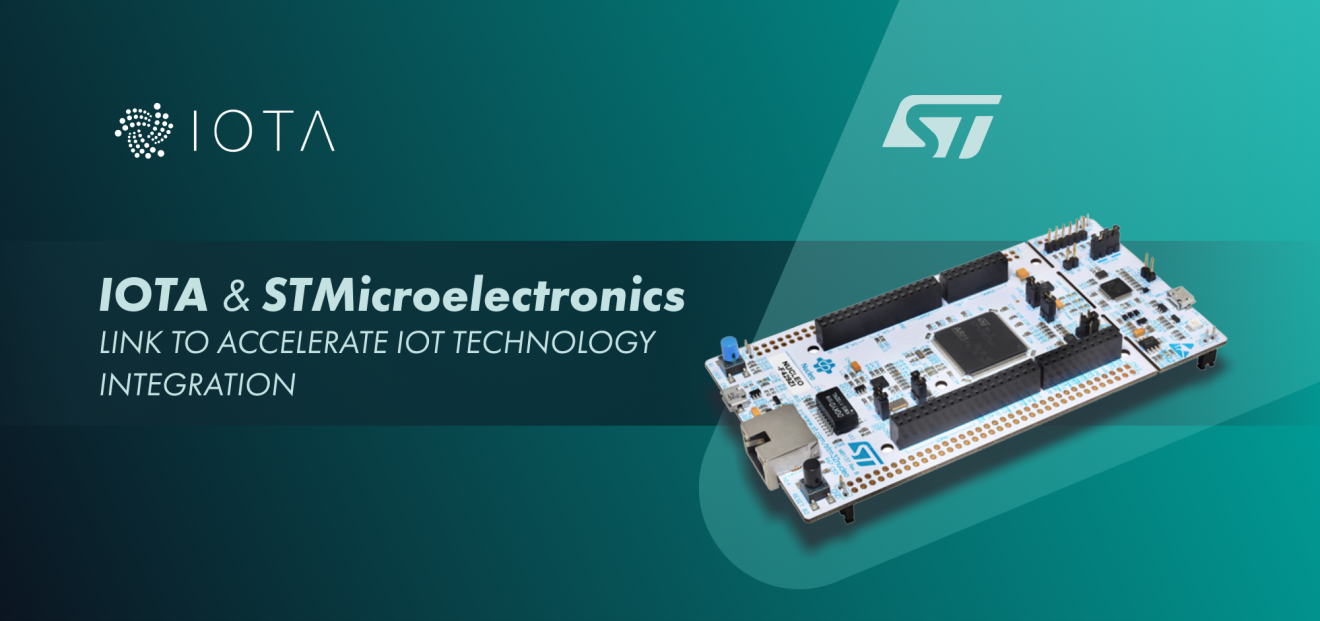 IOTA Collaborates with STMicroelectronics