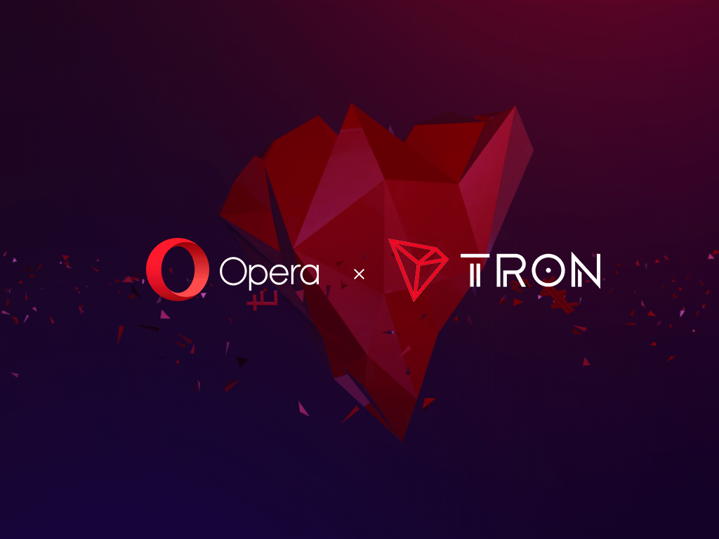 Opera support BTC and TRX