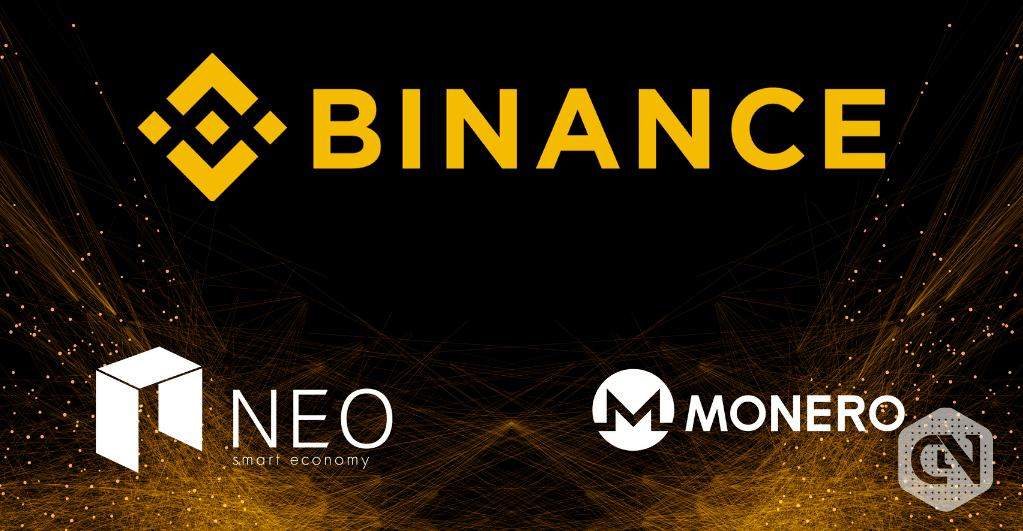 Binanace has added the Margin Trading for NEO and XMR