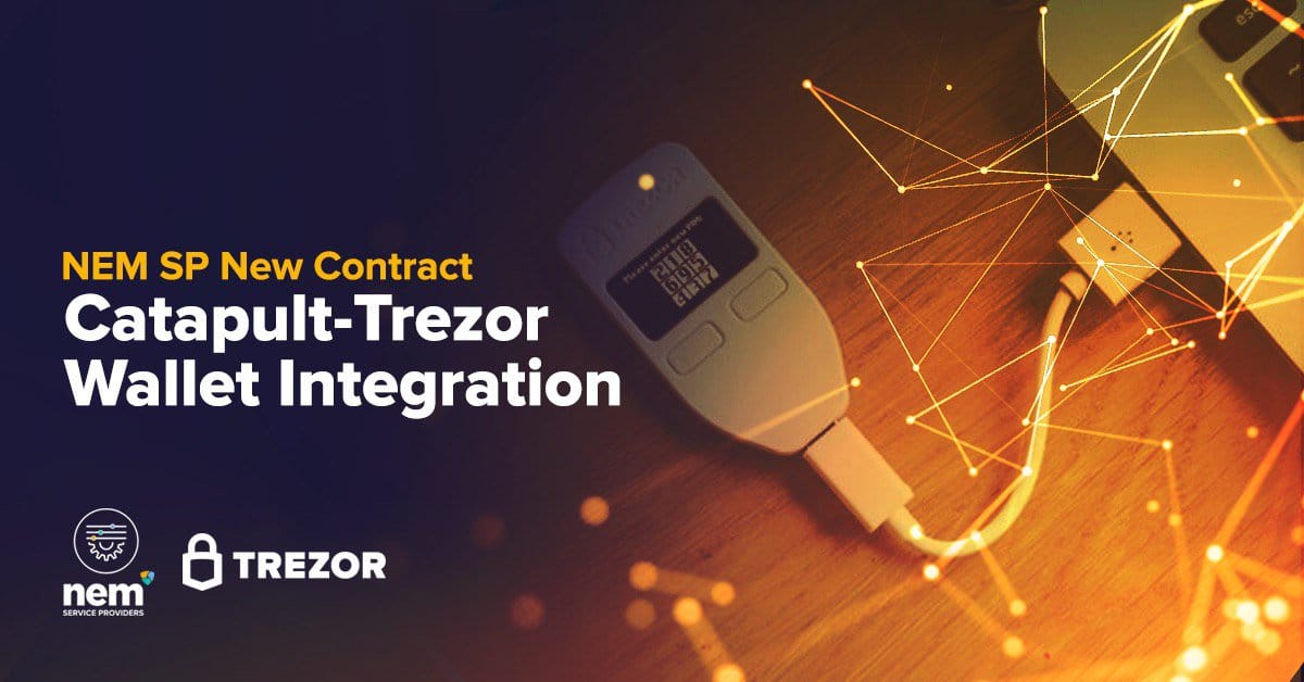 Catapult Trezor Wallet Integration