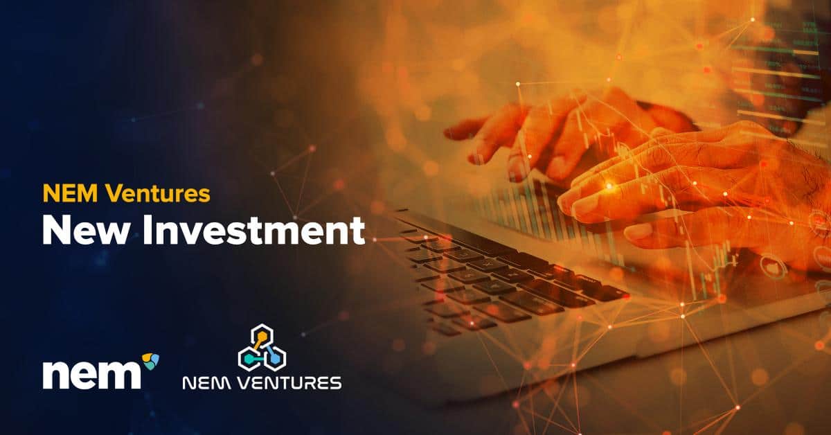 NEM Ventures Announces its First Investment in IoDLT