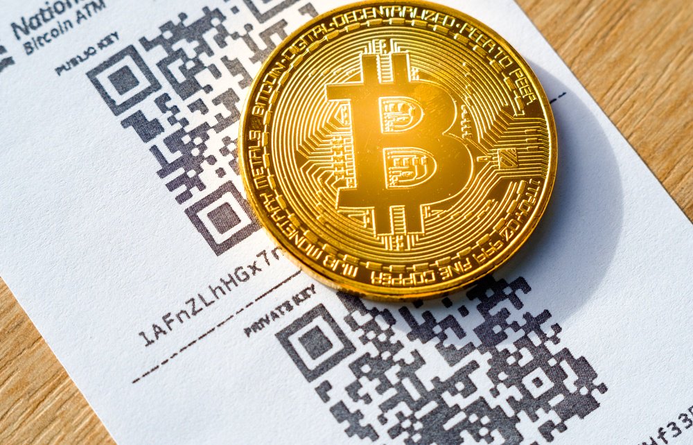 Bitcoin and QR code