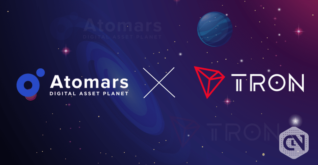 Atomars Exchange announced the listing of TRON