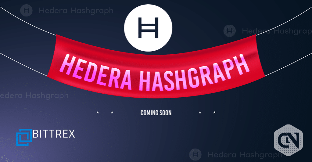 Hedera Hashgraph to Get Listed on Bittrex Cryptocurrency Exchange