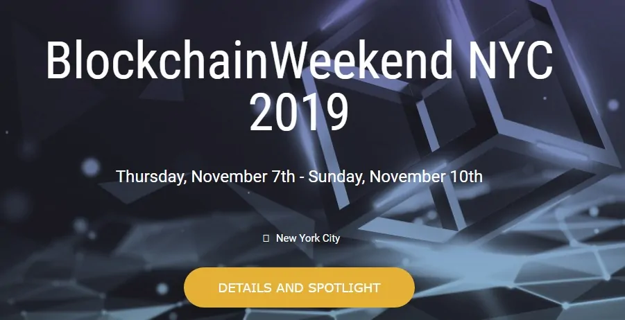 BlockchainWeekend NYC 2019