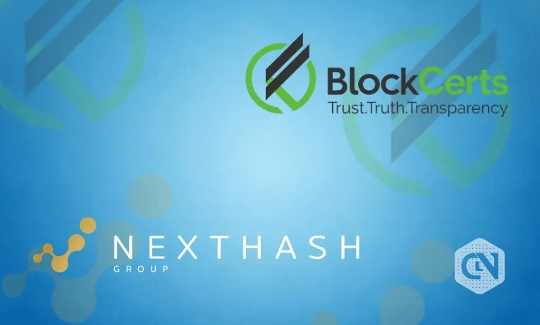 BlockCerts.com Joins Hands With NextHash to Provide Token-based Solutions