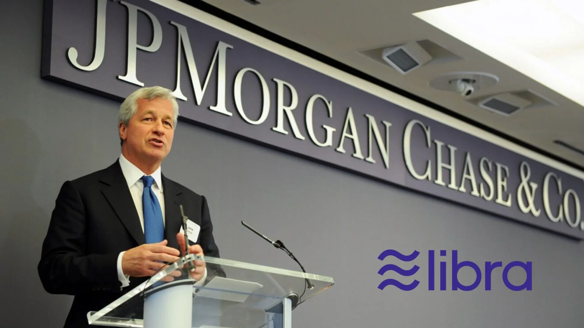 JP Morgan CEO Jamie Dimon Remarks Libra