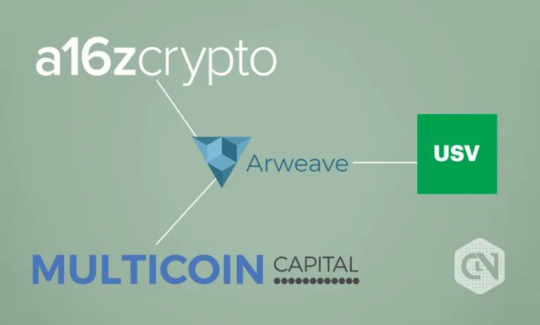 Arweave Community Welcomes Multicoin Capital, a16z Crypto, and Union Square Ventures