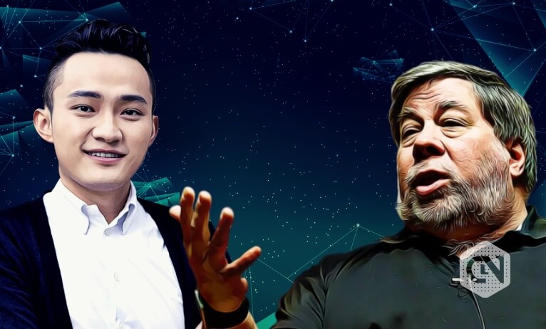 Justin Sun Tweets About Meeting Former Apple Co-Founder Steve Wozniak