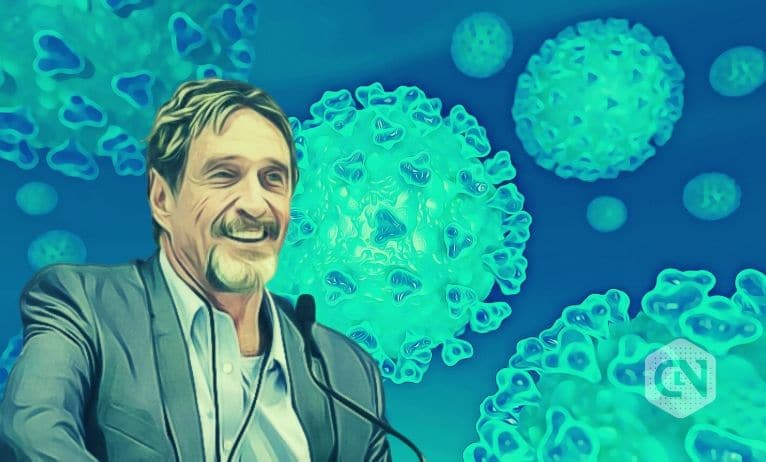 John McAfee Says Coronavirus