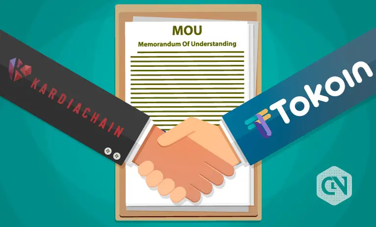 KardiaChain Signed a Memorandum of Understanding With Tokoin