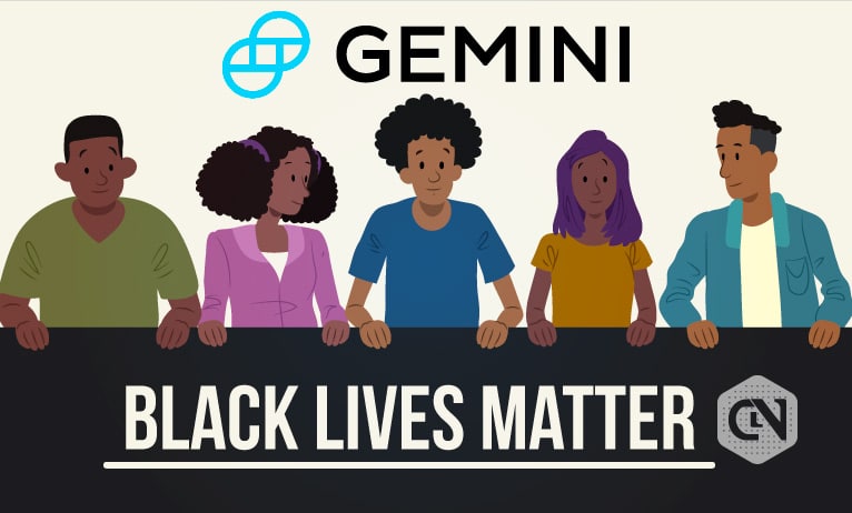 Gemini Co-founders Announce Support for Black Lives Matter