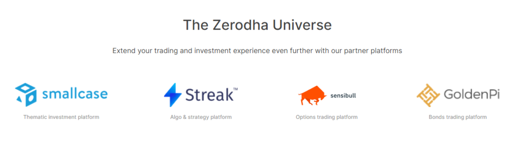 Zerodha Partner Platforms