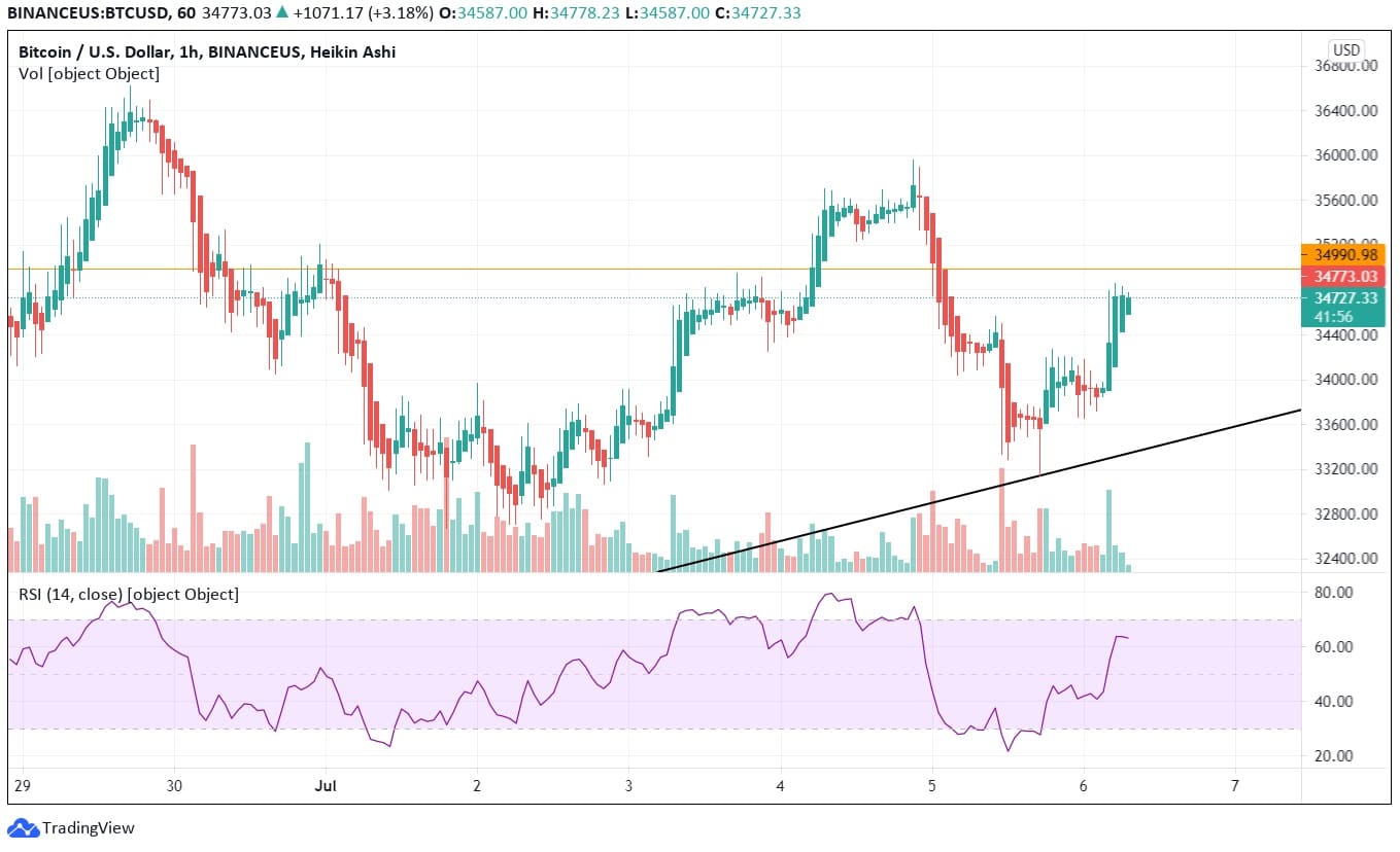 Bitcoin price prediction