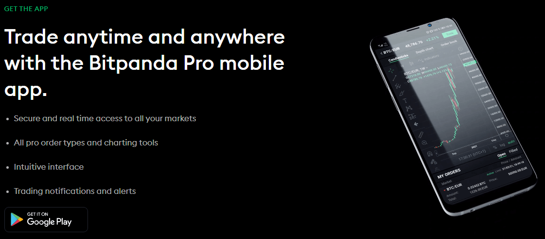 Bitpanda Pro Reviews - Bitpanda Pro Mobile App