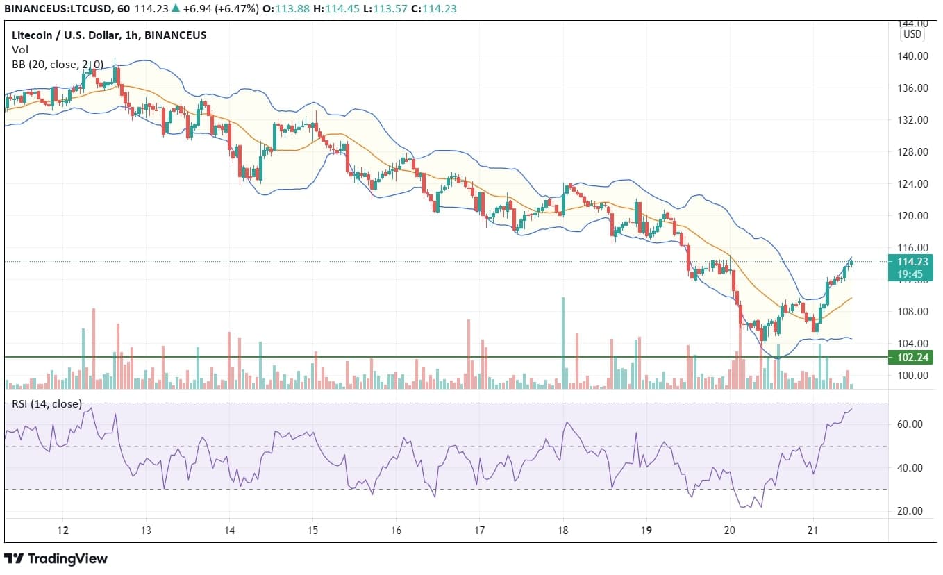 Litecoin Price Analysis Chart