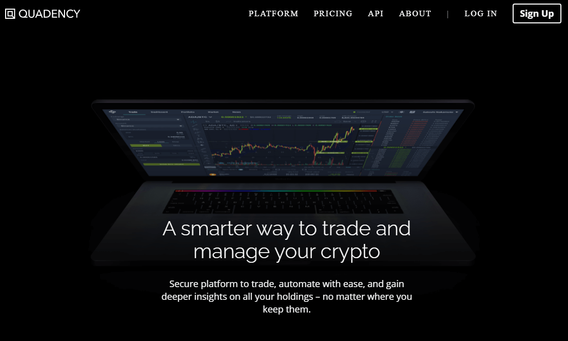 Quadency Review 2022 - Platform Interface