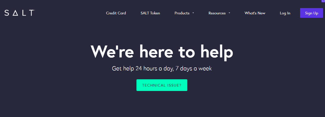 SALT Lending Reviews - SALT Customer Support