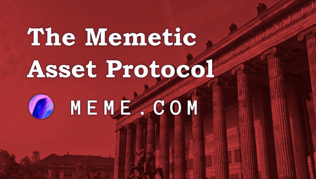 Meme.com: A Memetic Asset Pool