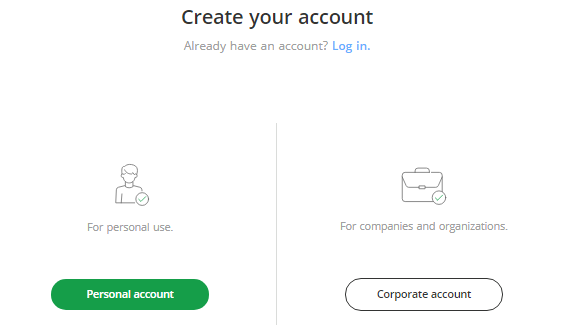 Create an Account with Bitstamp