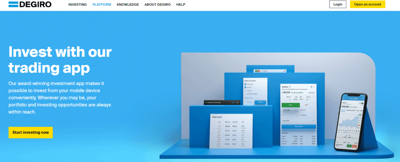 DEGIRO Mobile App