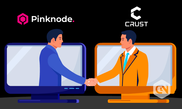 Pinknode Partners With Crust Network To Revolutionize Decentralized Cloud Storage