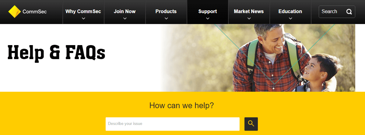 CommSec Customer Support