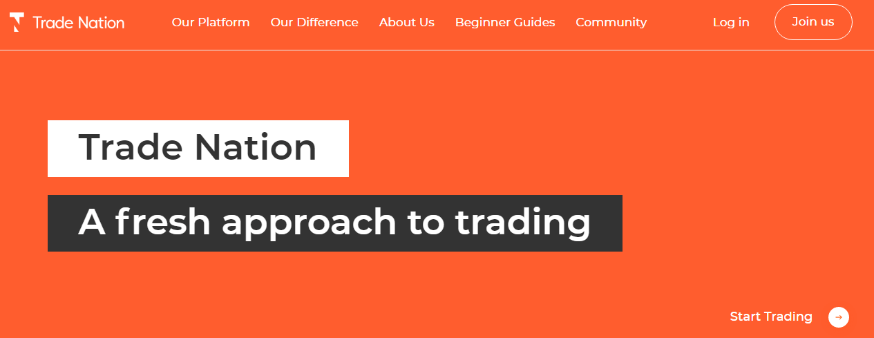 Trading Nation Platform - Interface