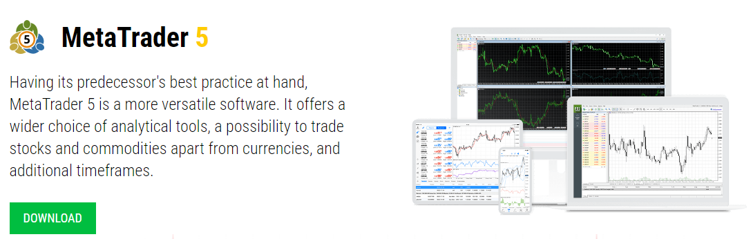 FBS MetaTrader 5 Platform