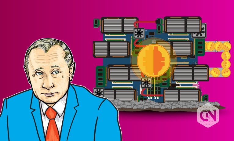 Putin Supports Cryptocurrency Mining, Despite Central Bank Stance