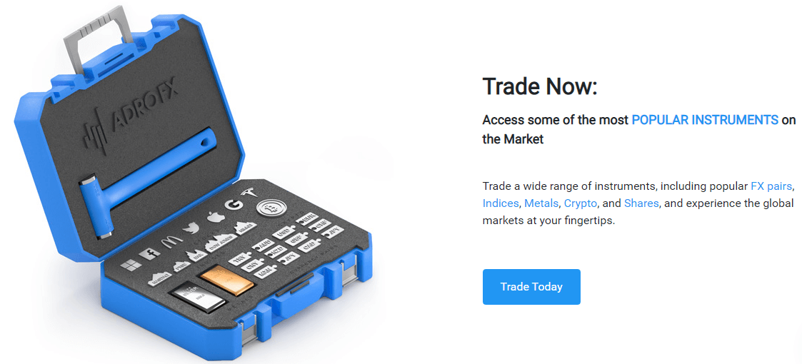 Market Instruments by AdroFX