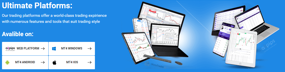 Types of AdroFX Trading Platforms