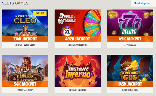 Ignition Casino Slots