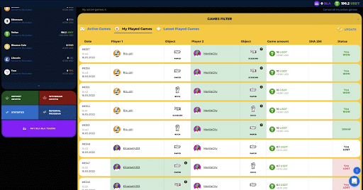 BlaBlaGame.io Winners Data