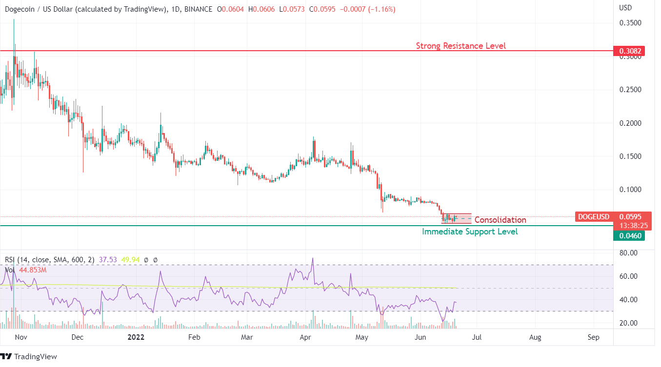 DOGE Price Chart