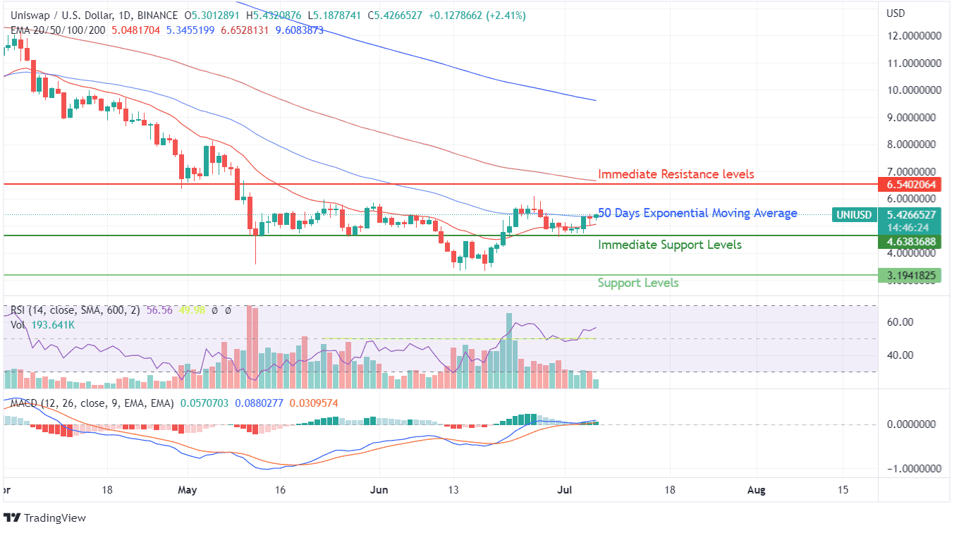 UNI Price Analysis