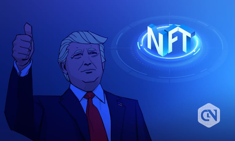 Donald Trump delivers his first collection of NFT