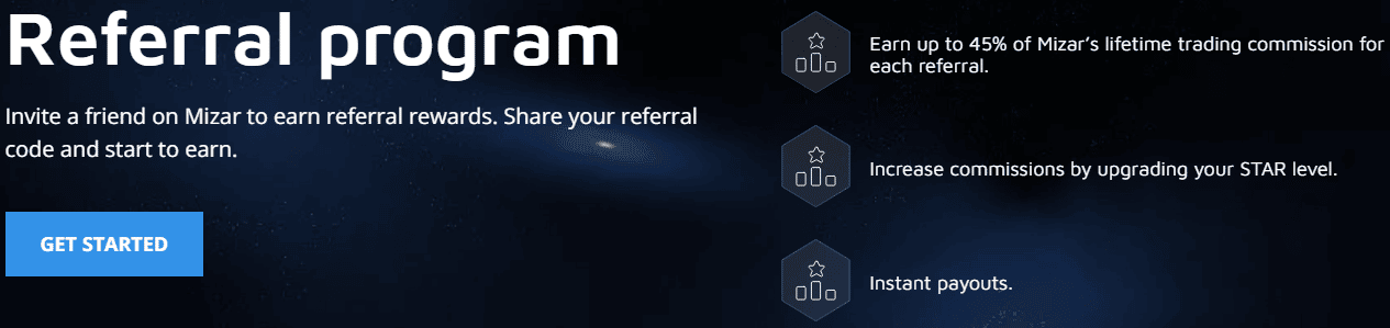 Mizar Referral Program