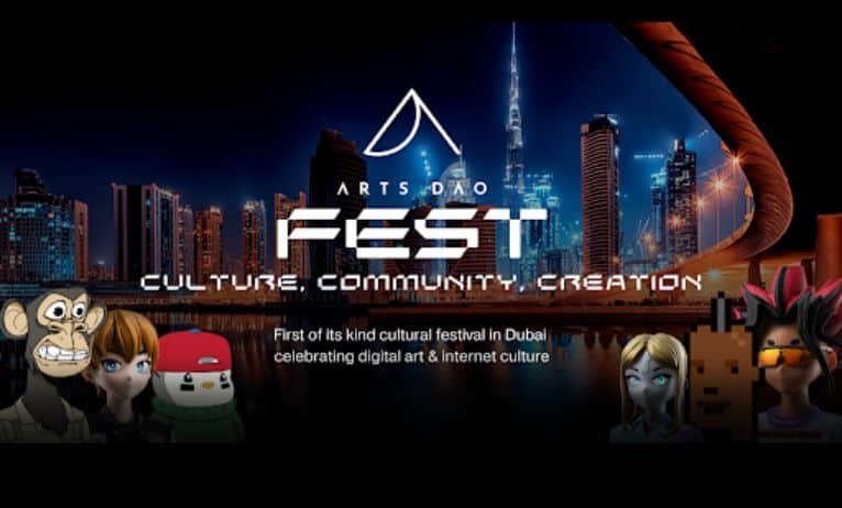 Arts DAO Fest launches in Dubai March 11, 2023