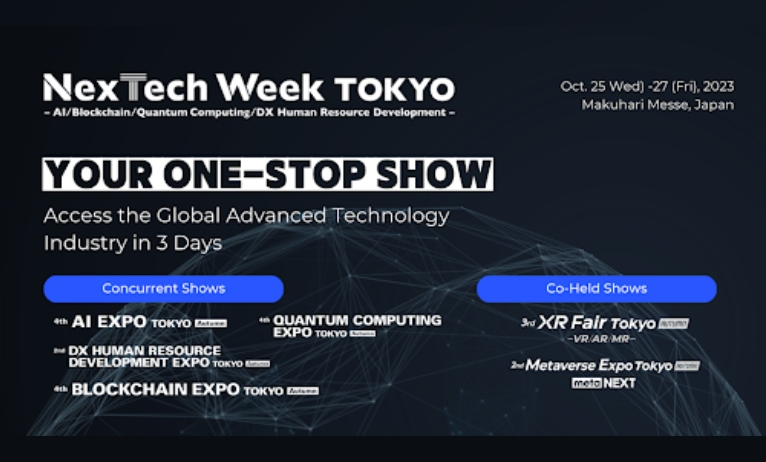 Japan's premier tech exhibition, NexTech Week Tokyo, marks a spectacular return in Autumn