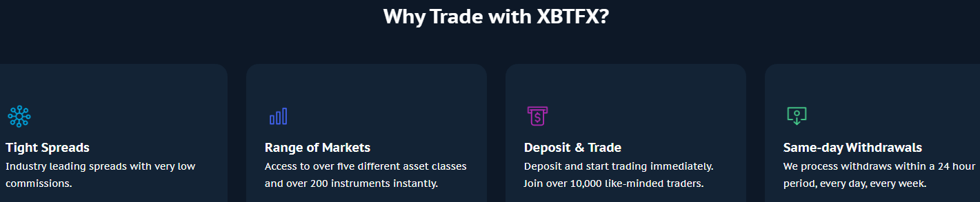 Why Trade with XBTFX?