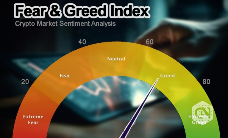 What drove the crypto Fear and Greed index above 70?