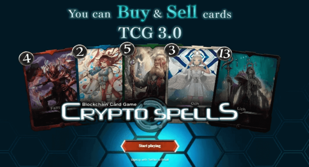 Digital Card Game - Tradable NFTs