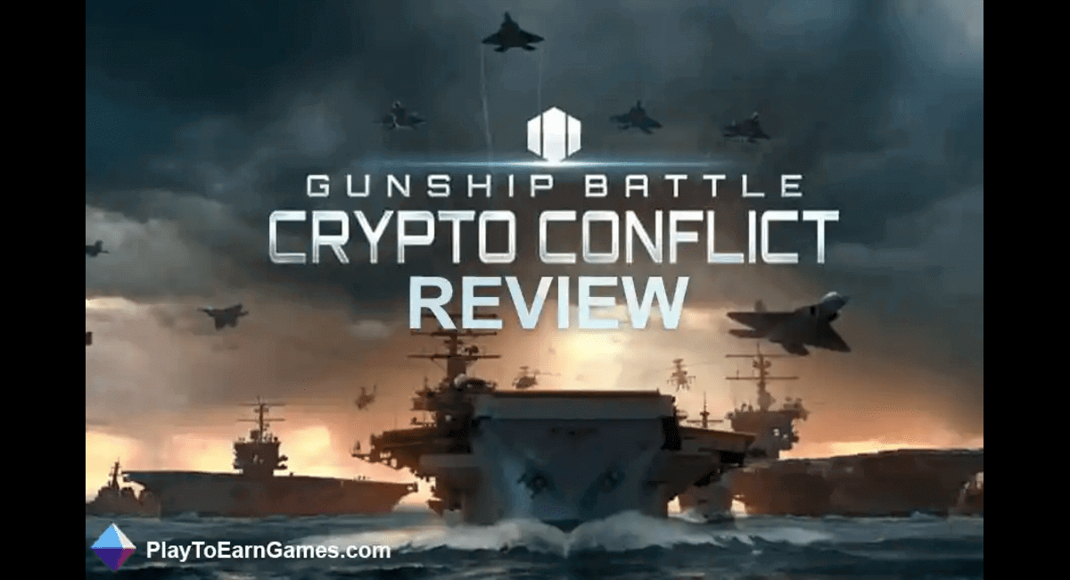 Gunship Battle: Crypto Conflict - Crypto Warfare Game