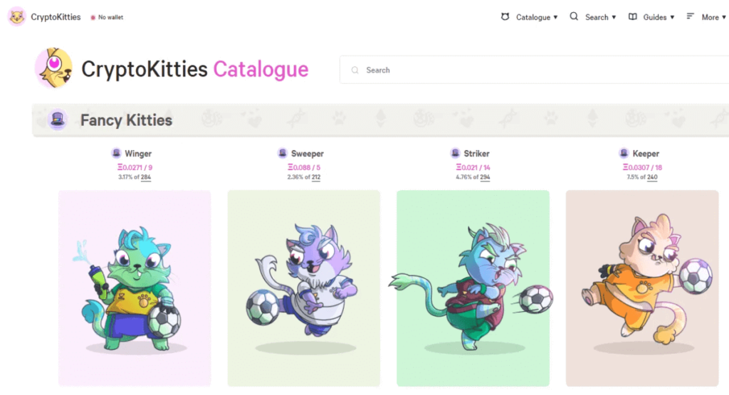 NFT Collectibles - Breed NFT Kittens