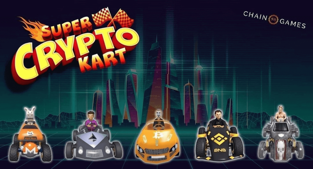 Super Crypto Kart - play to earn Crypto Racing Game