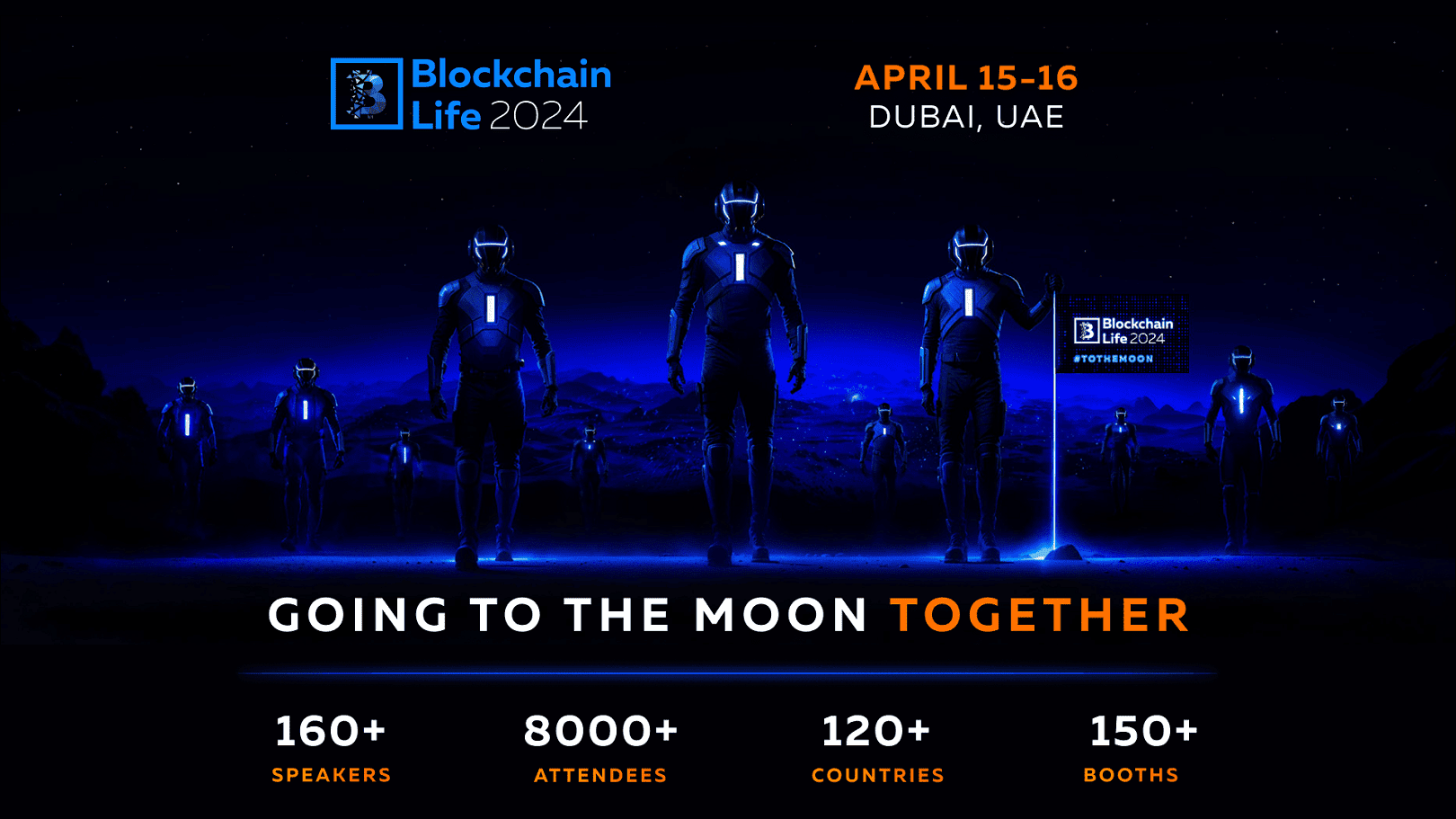 Blockchain Life 2024 will gather a record 8000 attendees in Dubai