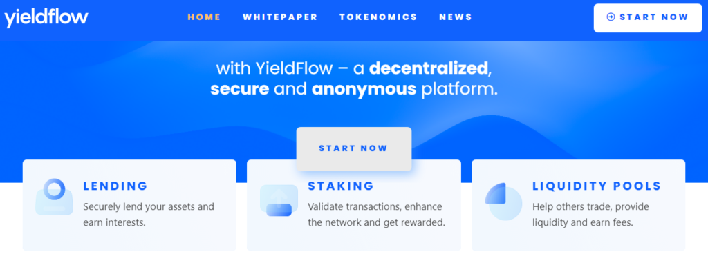 Yieldflow.com - Anonymous Platform to Polygon Profits